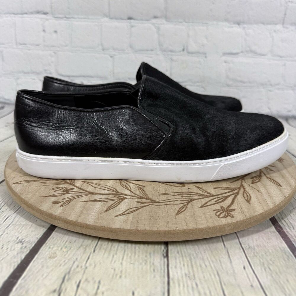 Cole Haan Grand OS Loafer Women Size 10B Black Leather Slip On Leather Preppy